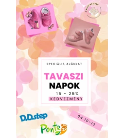 Tavaszi Napok - Szerezd be 15-25% kedvezménnyel