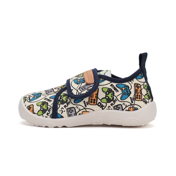 D.D.Step Kisfiú Barefoot Szobacipő / Vászoncipő (C086-51576)