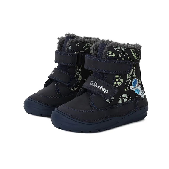 D.D.Step Kisfiú Bélelt bokacipő (W071-346)
