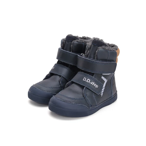 D.D.Step Kisfiú Bélelt bokacipő (W068-42921B)