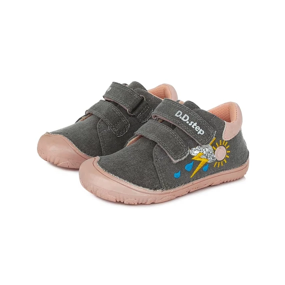 DDStep Lány BAREFOOT vászon cipő